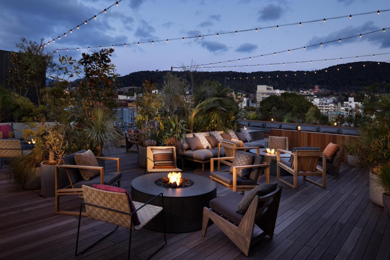 Nohga Hotel Kiyomizu Quioto Exterior foto The rooftop terrace at the Hotel