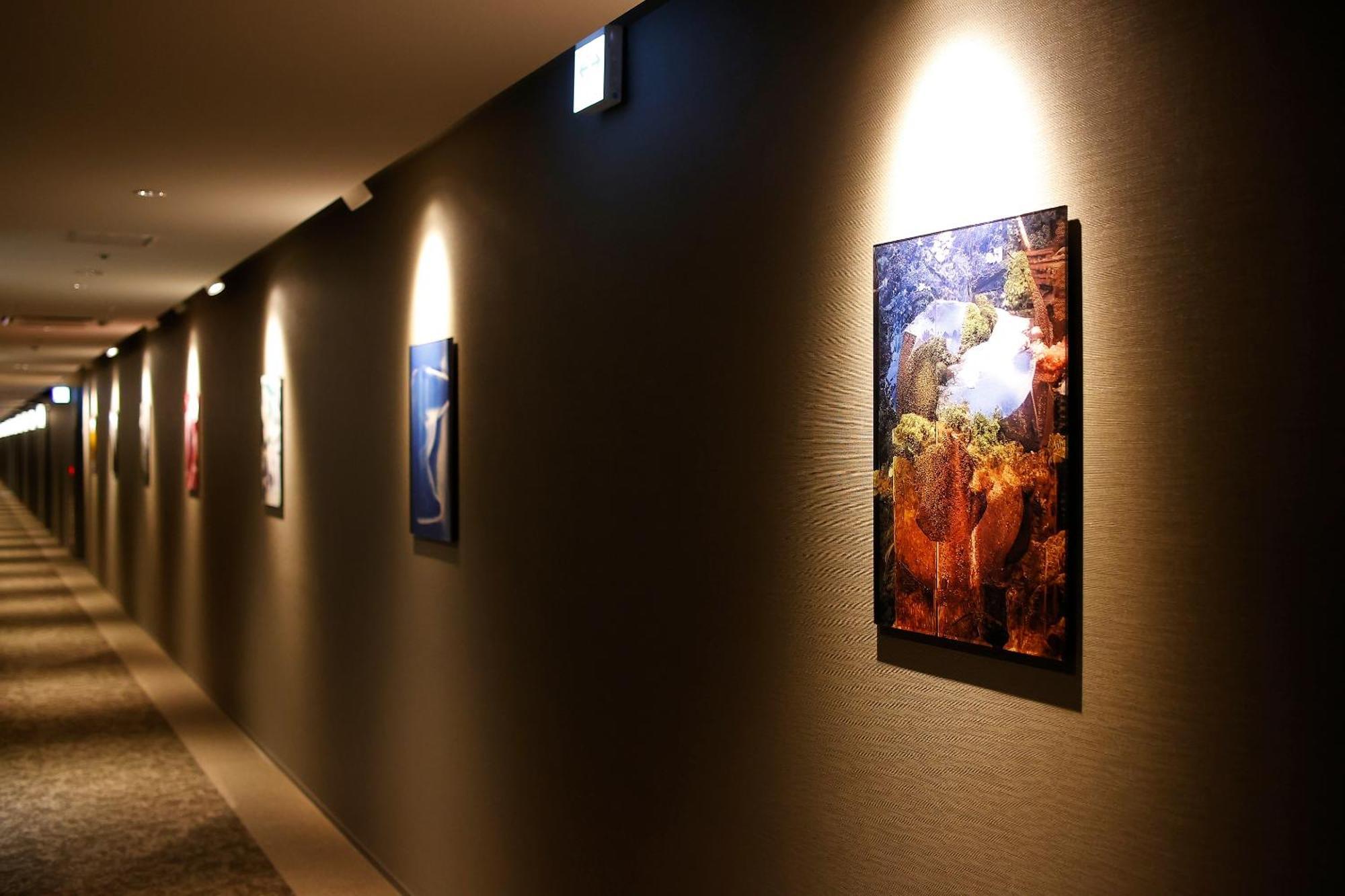 Nohga Hotel Kiyomizu Quioto Exterior foto Artwork by the artist in a hotel
