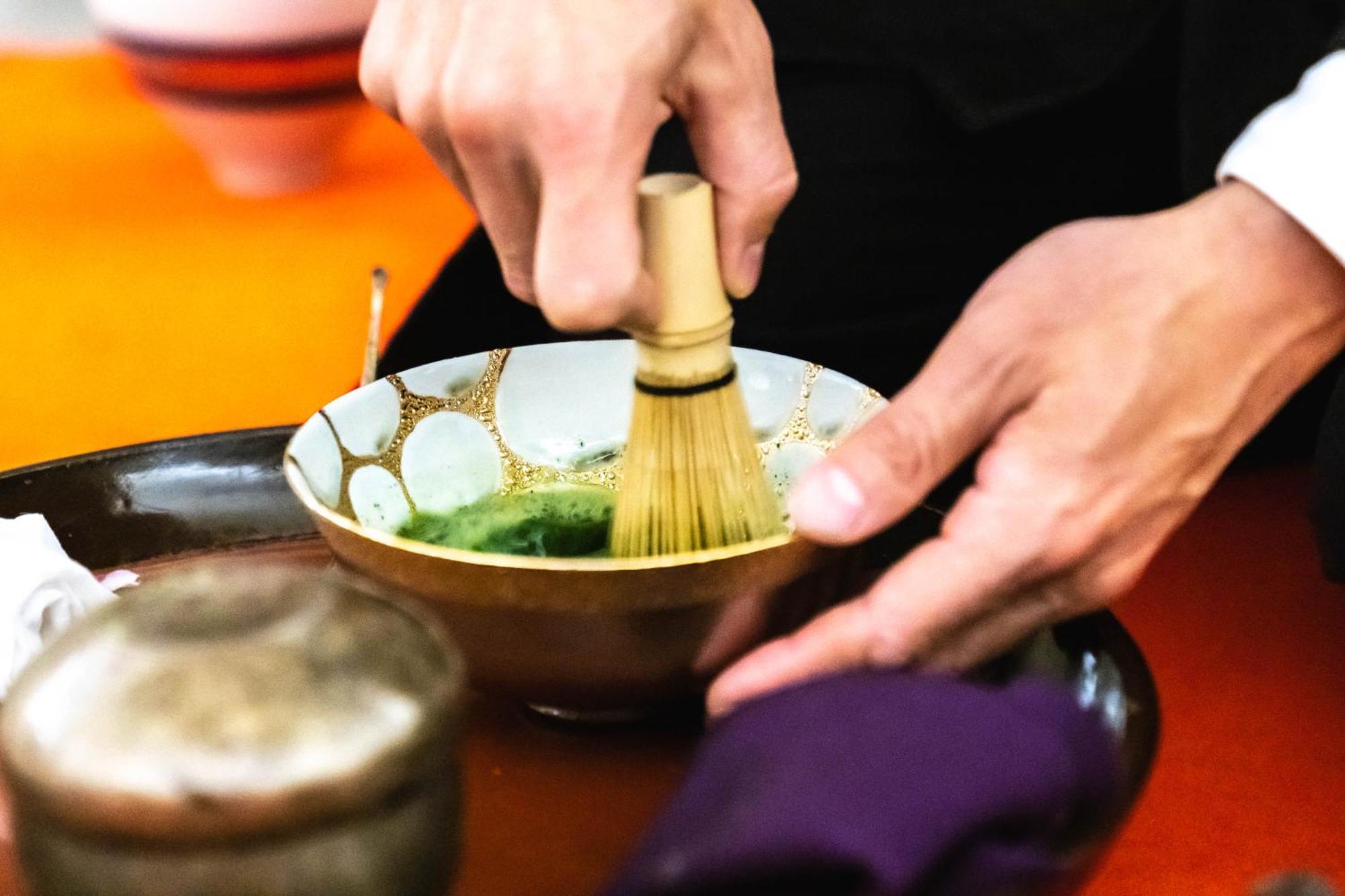 Nohga Hotel Kiyomizu Quioto Exterior foto Preparation of matcha
